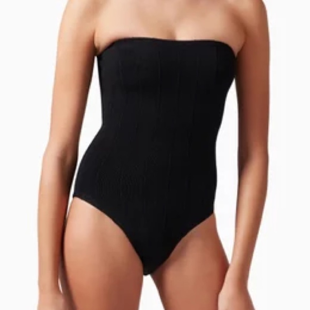 Hunza G Audrey strapless swimsuit